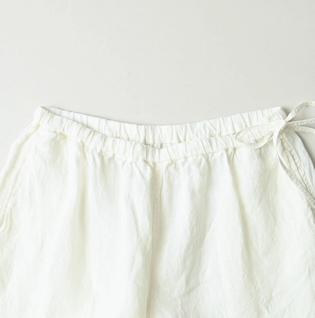 Indian Linen Petit Pants Detail