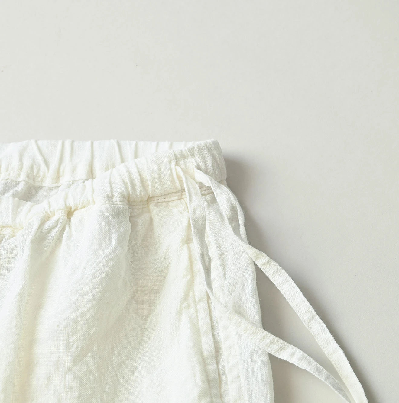 Indian Linen Petit Pants Detail
