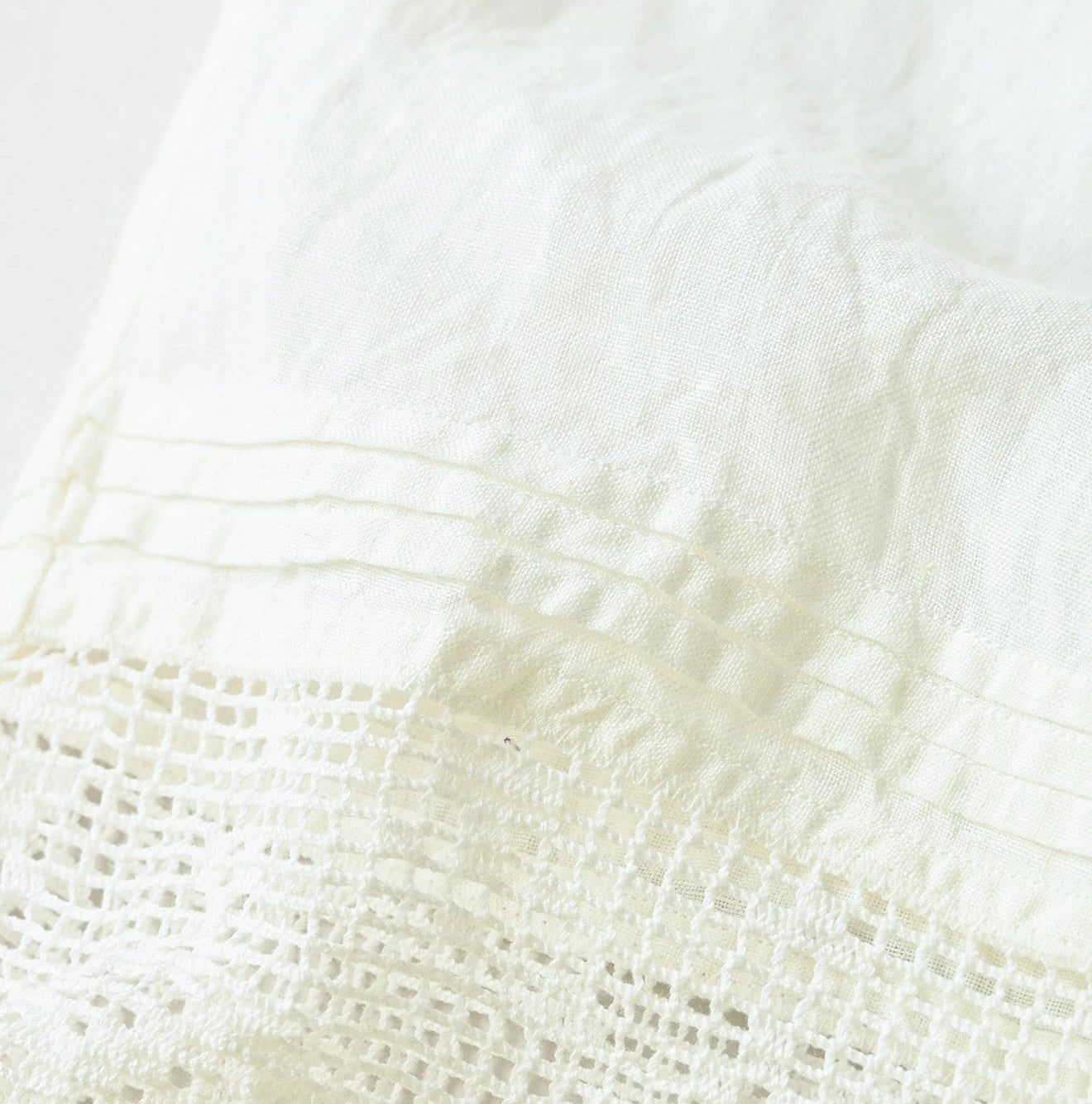 Indian Linen Petit Pants Detail
