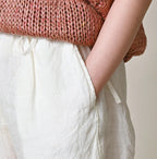 Indian Linen Petit Pants Detail