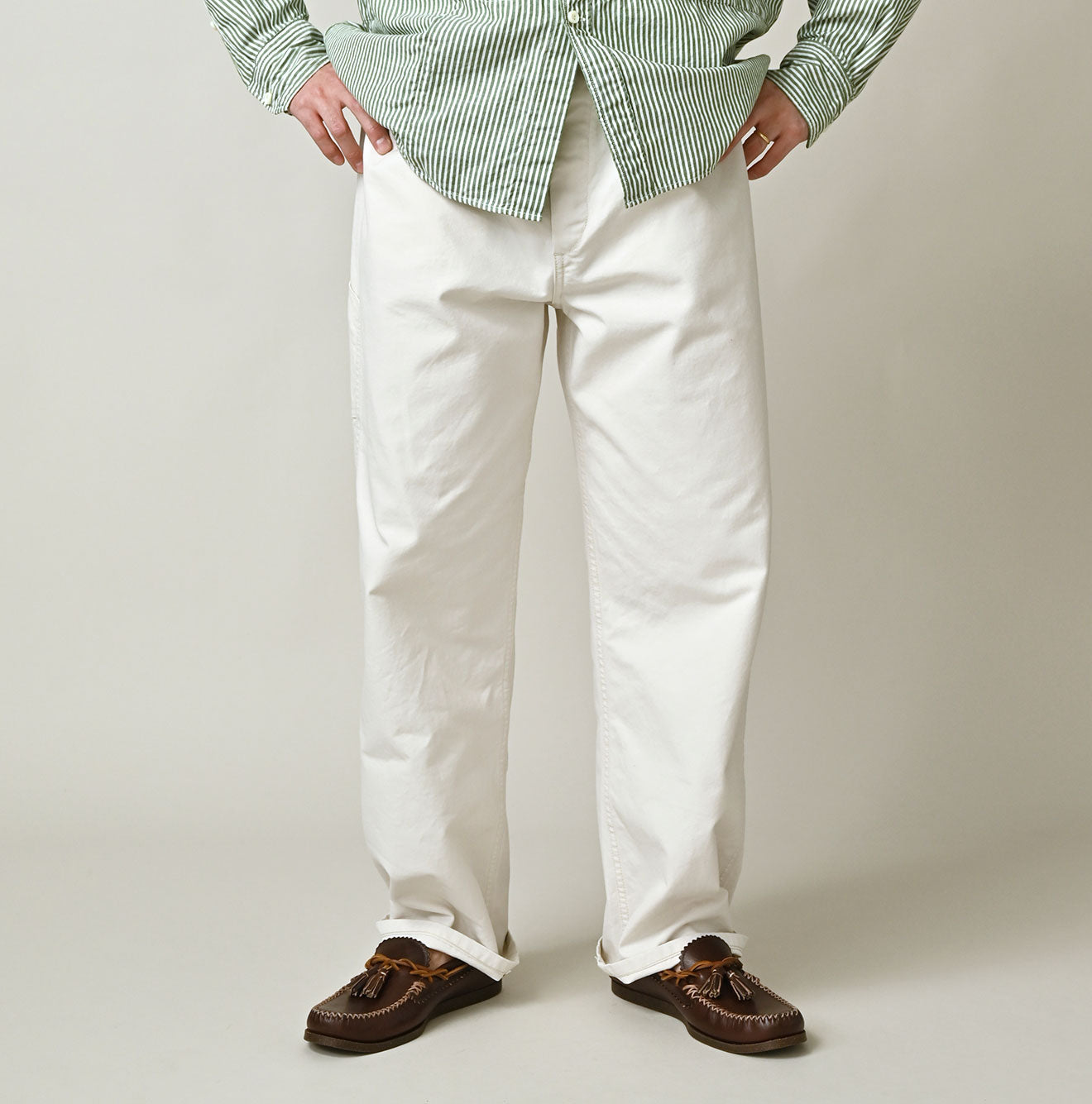 High Density 908 Duck Painter Pants Male Model