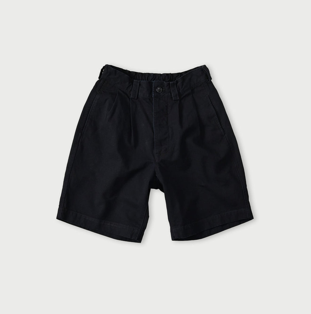 Indigo High Density Duck 908 Peg Short Pants