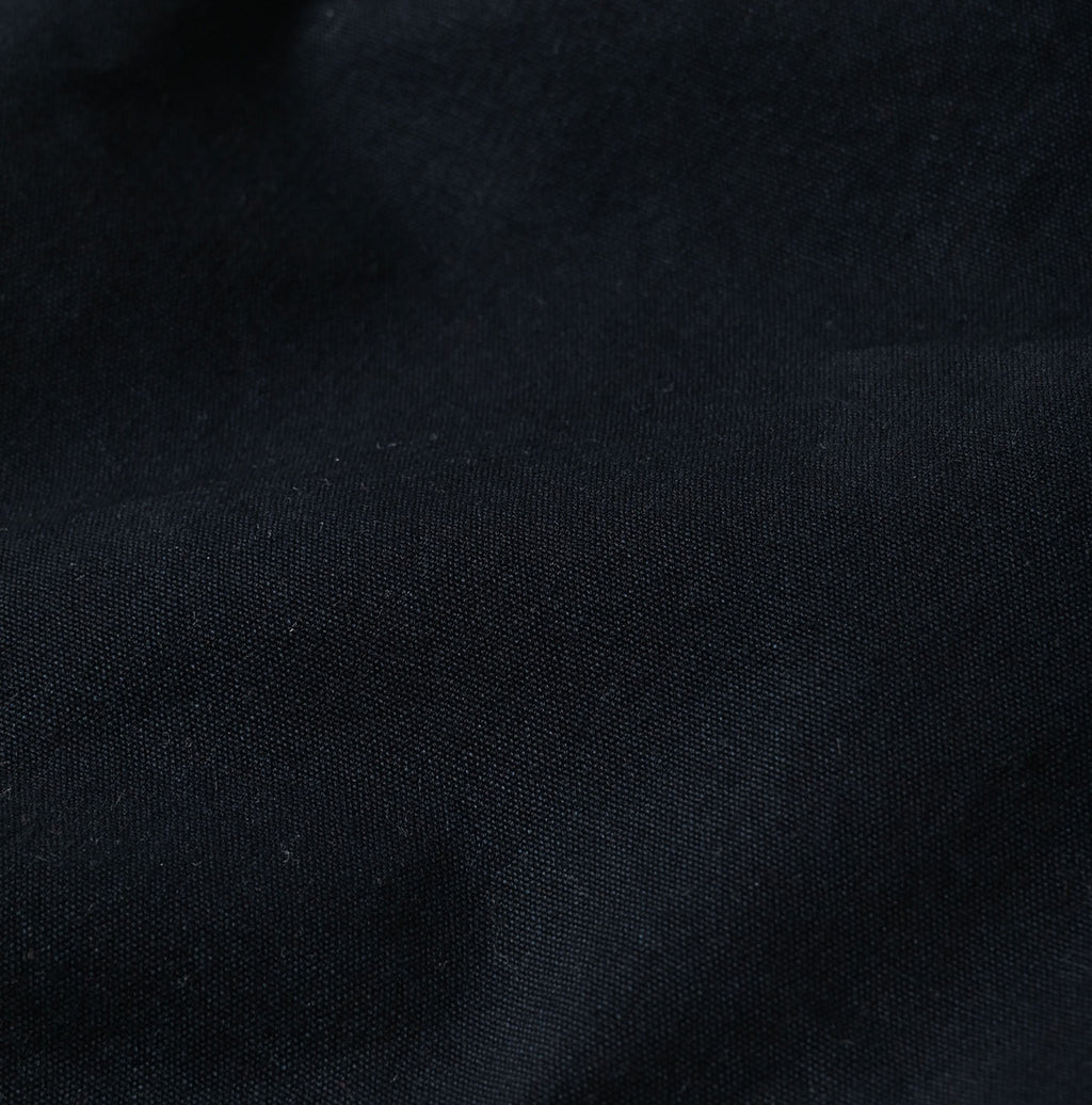 Indigo High Density Duck 908 Peg Short Pants Detail