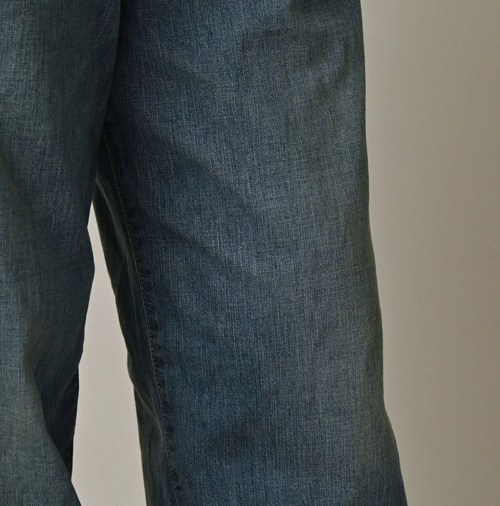 Mugihiko Denim Charlotte 5 Tan Detail