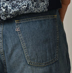 Mugihiko Denim Charlotte 5 Tan Detail