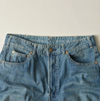 Mugihiko Denim Charlotte 5 Tan Detail
