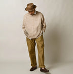 Thin Back Satin 908 Baker Pants Male Model