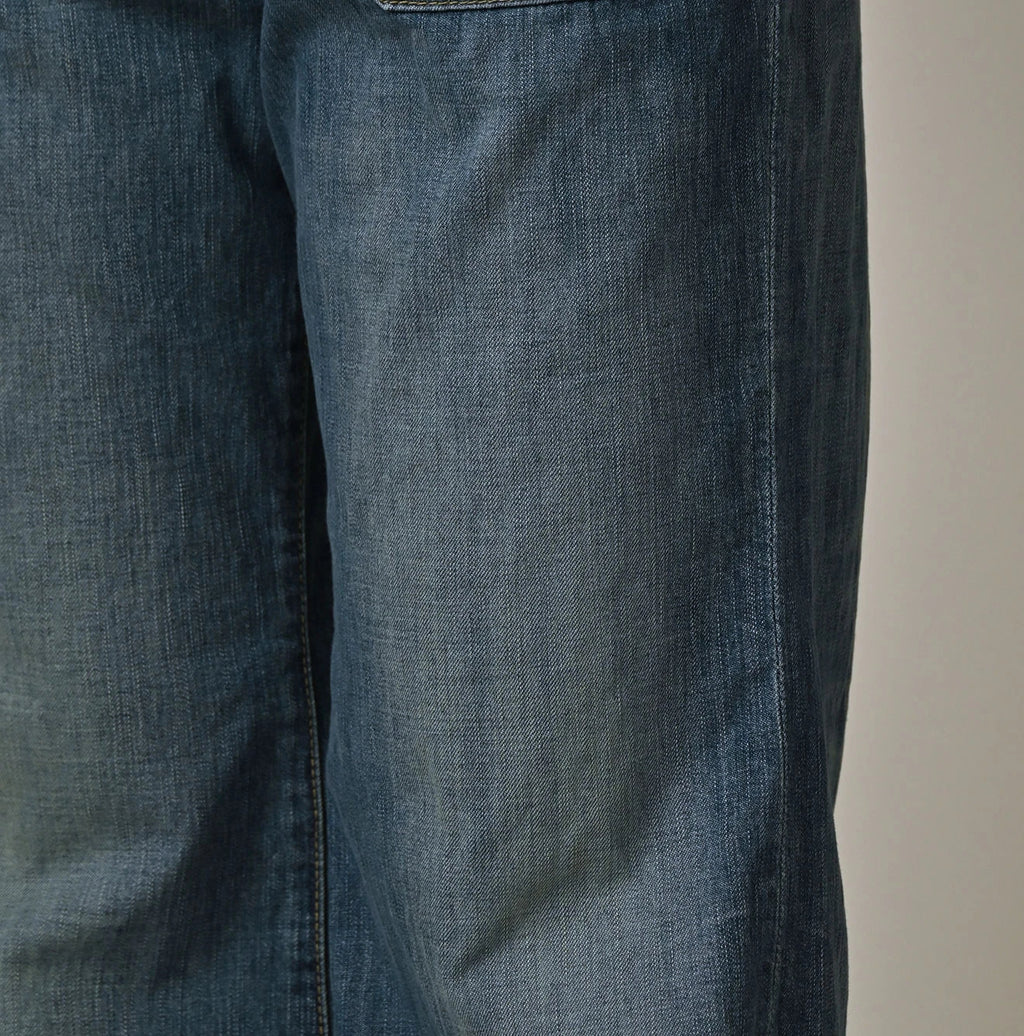 Mugihiko Denim Hippie Bachihime Tan Detail