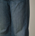 Mugihiko Denim Hippie Bachihime Tan Detail
