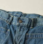 Mugihiko Denim Hippie Bachihime Tan Detail