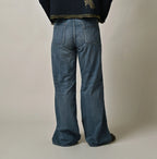 Mugihiko Denim Hippie Bachihime Tan Female Model