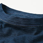 Indigo Tenjiku 908 Ocean T-shirt Nou Detail