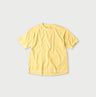 Plant Dyed Tenjiku 908 Ocean T-shirt Rapeseed Blossom