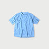 Plant Dyed Tenjiku 908 Ocean T-shirt Gardenia