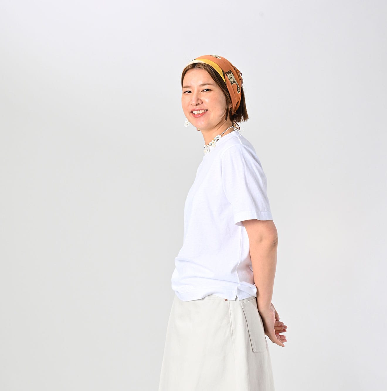 Tenjiku 908 45 Star T-shirt Female Model