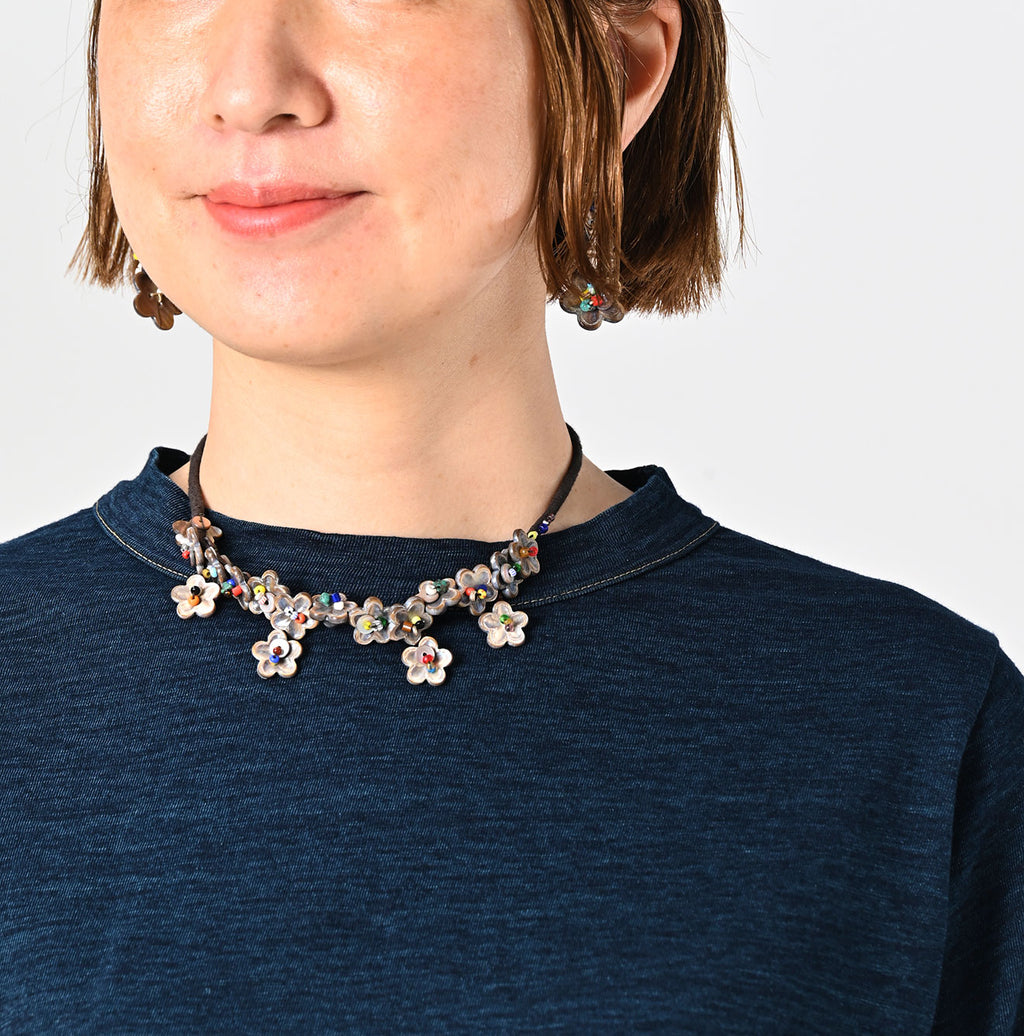 Indigo Tenjiku 908 45 Star T-shirt Nou Detail