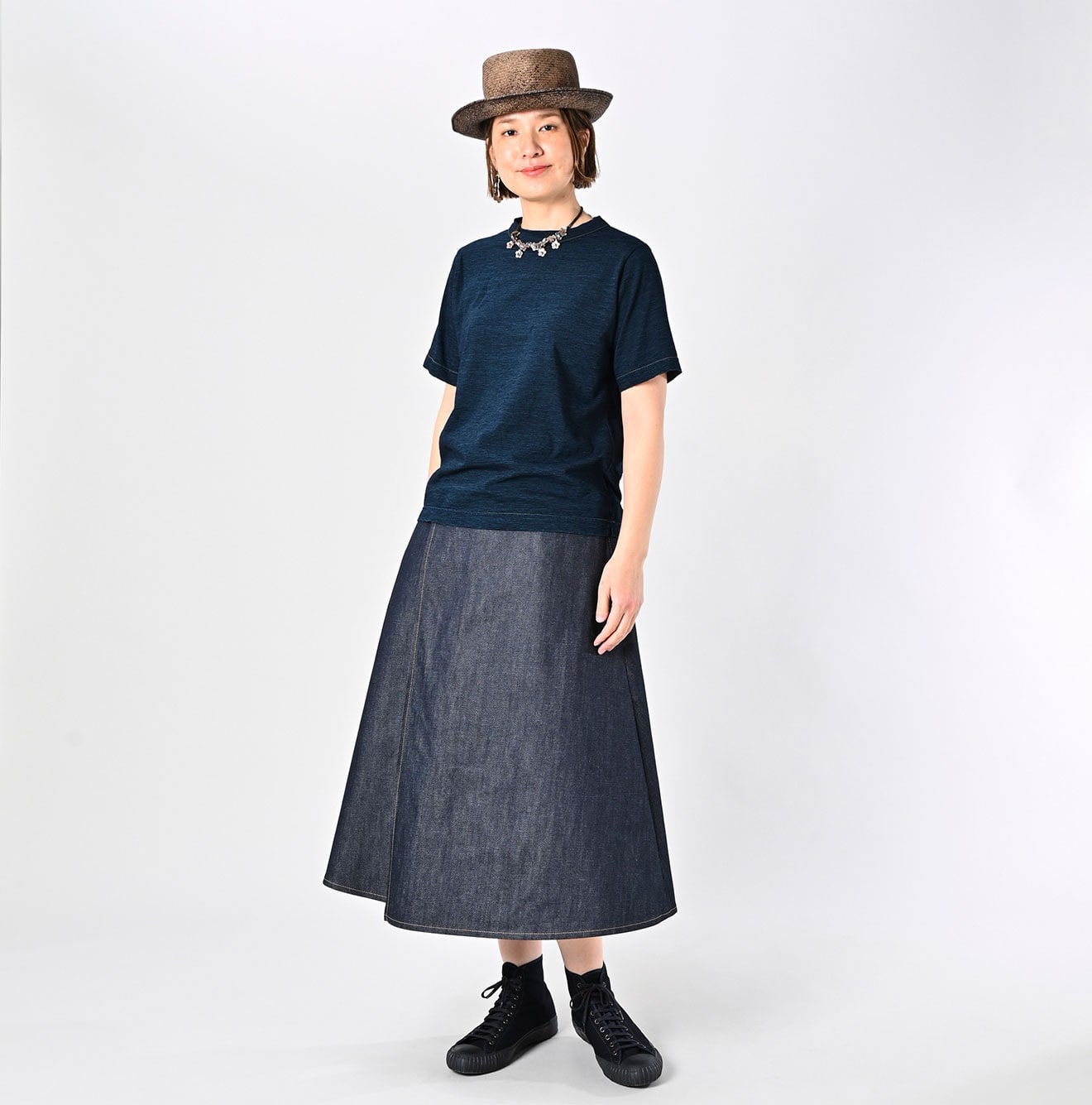 Indigo Tenjiku 908 45 Star T-shirt Nou Female Model