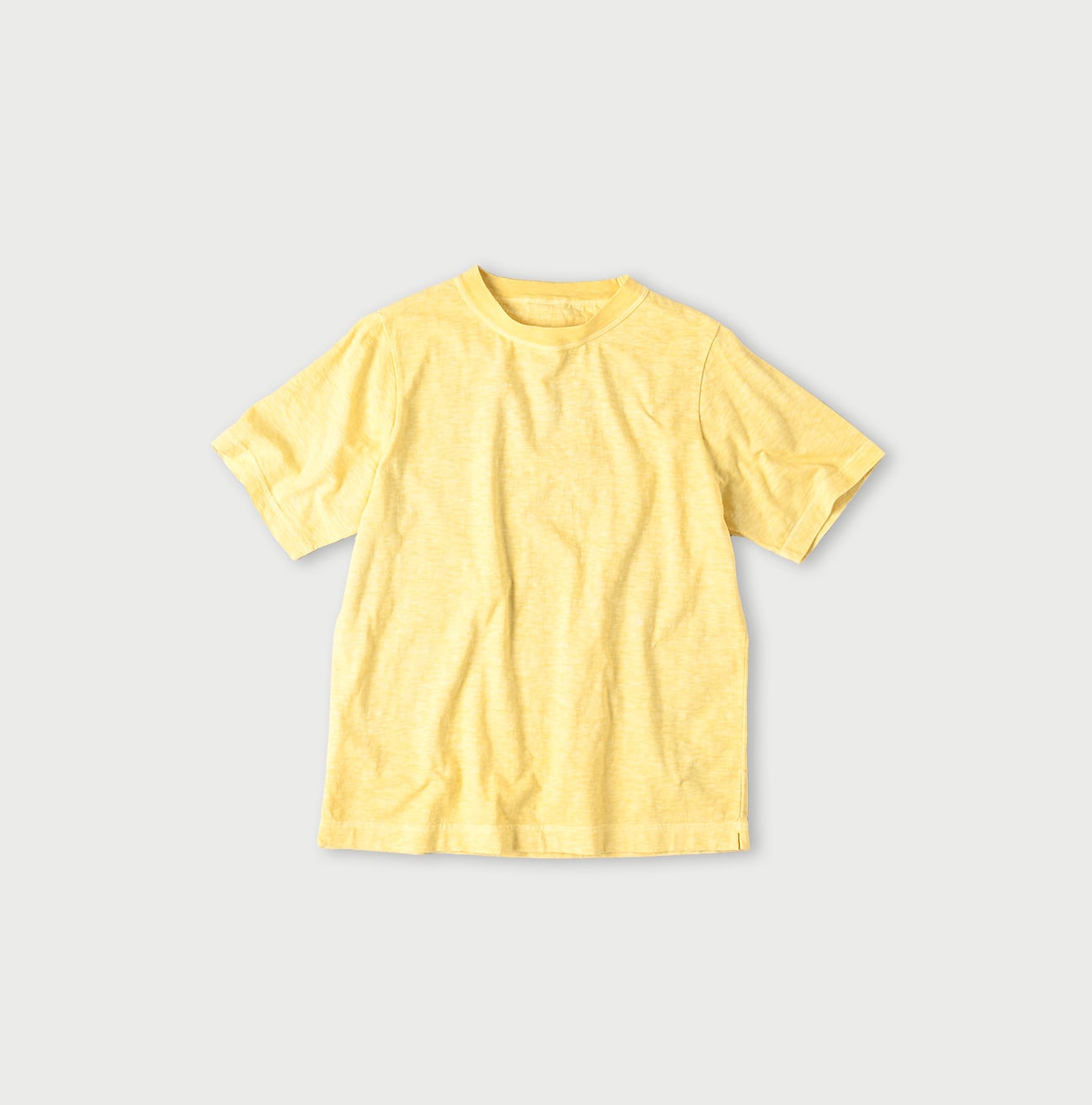 Plant Dyed Tenjiku 908 45 Star T-shirt Rapeseed Blossom