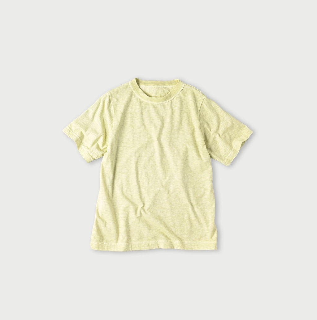 Plant Dyed Tenjiku 908 45 Star T-shirt Clover