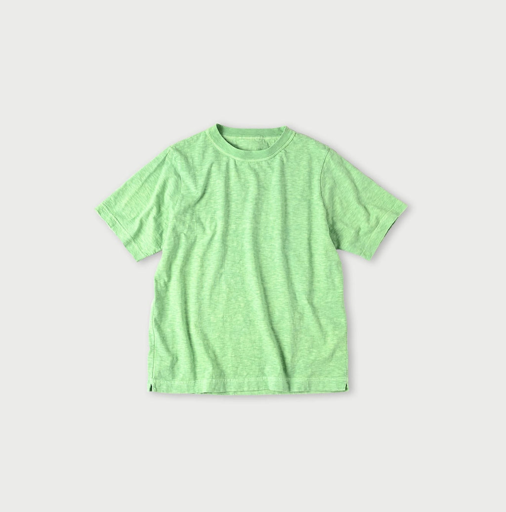 Plant Dyed Tenjiku 908 45 Star T-shirt Cabbage