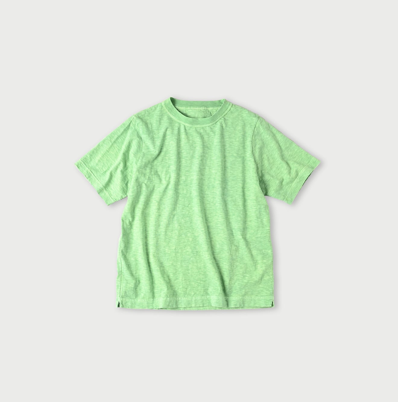 Plant Dyed Tenjiku 908 45 Star T-shirt Cabbage