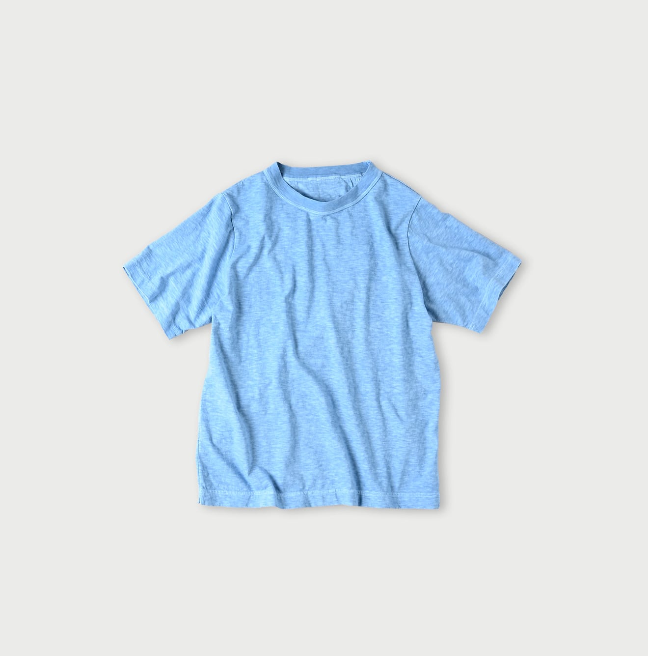 Plant Dyed Tenjiku 908 45 Star T-shirt Gardenia
