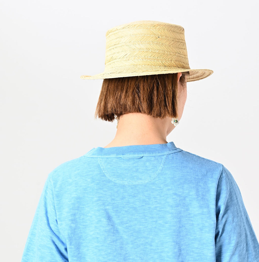Plant Dyed Tenjiku 908 45 Star T-shirt Detail