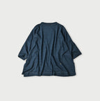 Indigo Tenjiku Big Slit T-shirt Nou Back