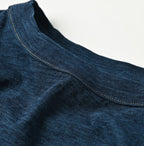 Indigo Tenjiku Big Slit T-shirt Nou Detail