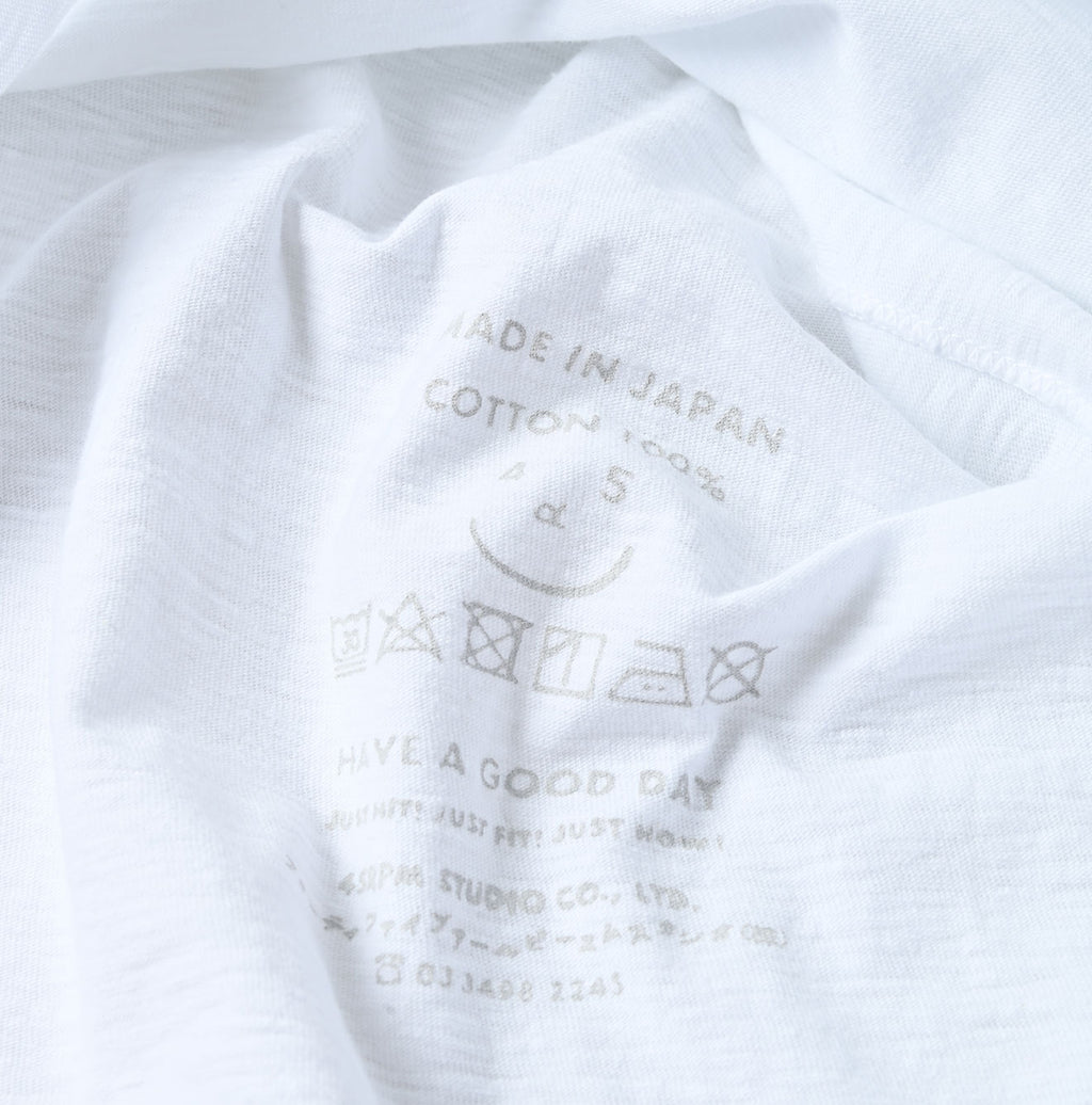 Tenjiku Square T-shirt Detail