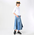 Tenjiku Square T-shirt Female Model