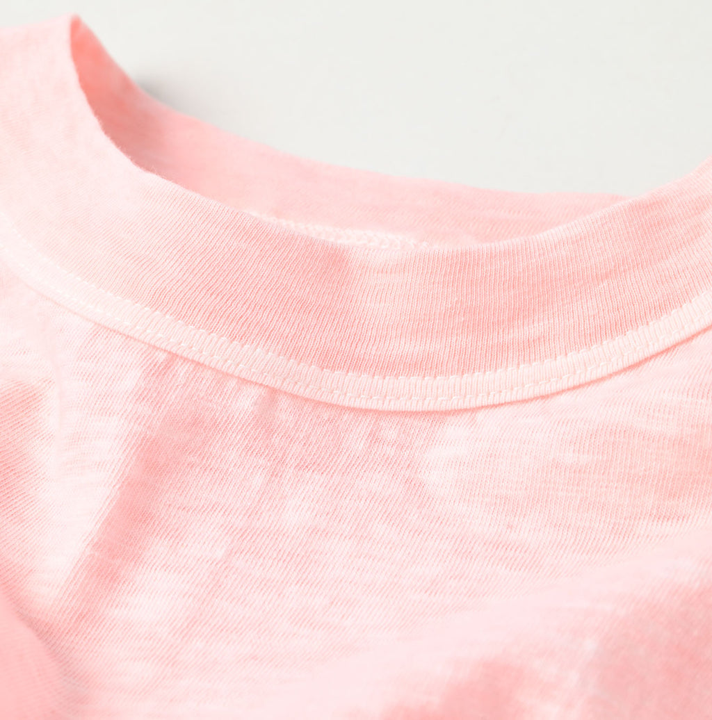 Plant Dyed Tenjiku Square T-shirt Detail