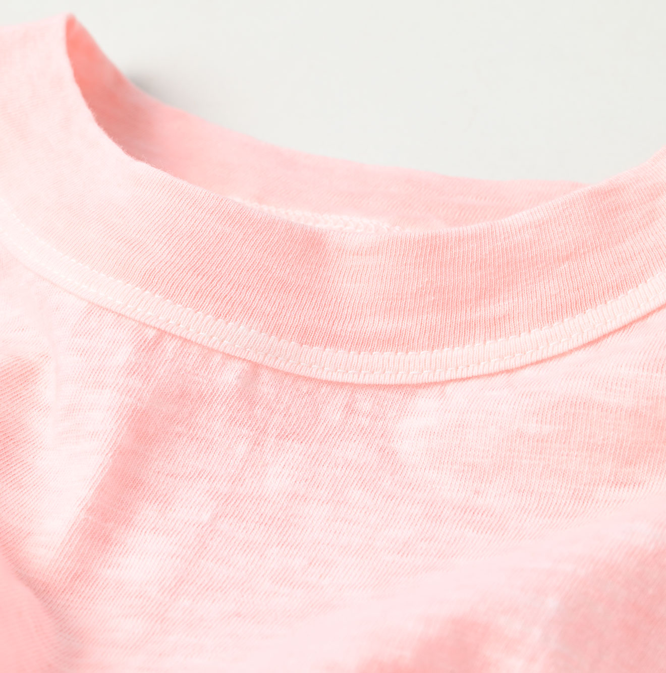 Plant Dyed Tenjiku Square T-shirt Detail