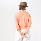Plant Dyed Tenjiku Square T-shirt Female Model