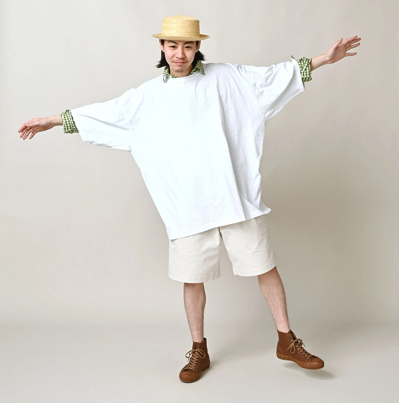 Tenjiku 9.8 Size Ocean T-shirt Male Model