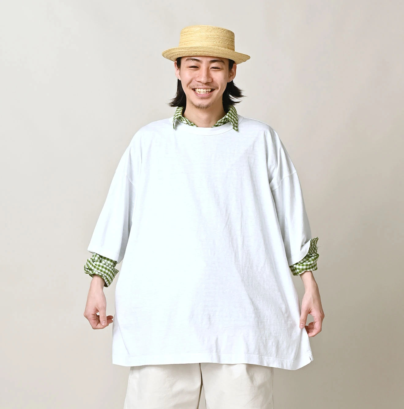 Tenjiku 9.8 Size Ocean T-shirt Male Model
