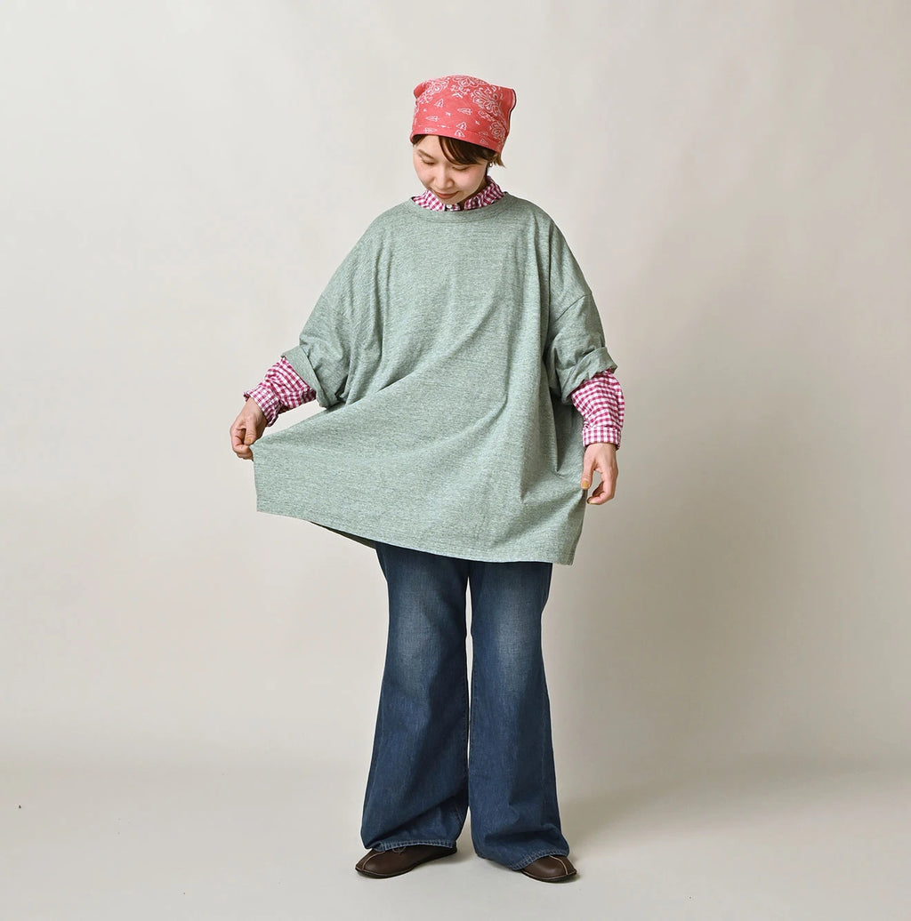 Top Tenjiku 9.8 Size Ocean T-shirt Female Model