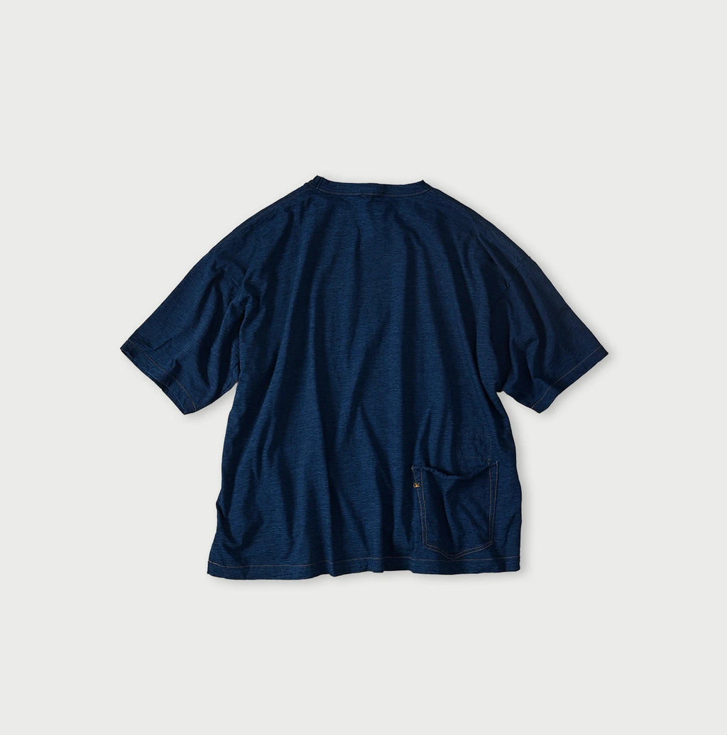 Indigo Tenjiku 9.8 Size Ocean T-shirt Back