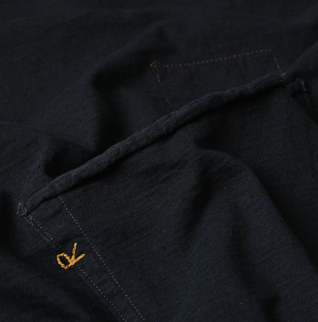 Indigo Tenjiku 9.8 Size Ocean T-shirt Detail
