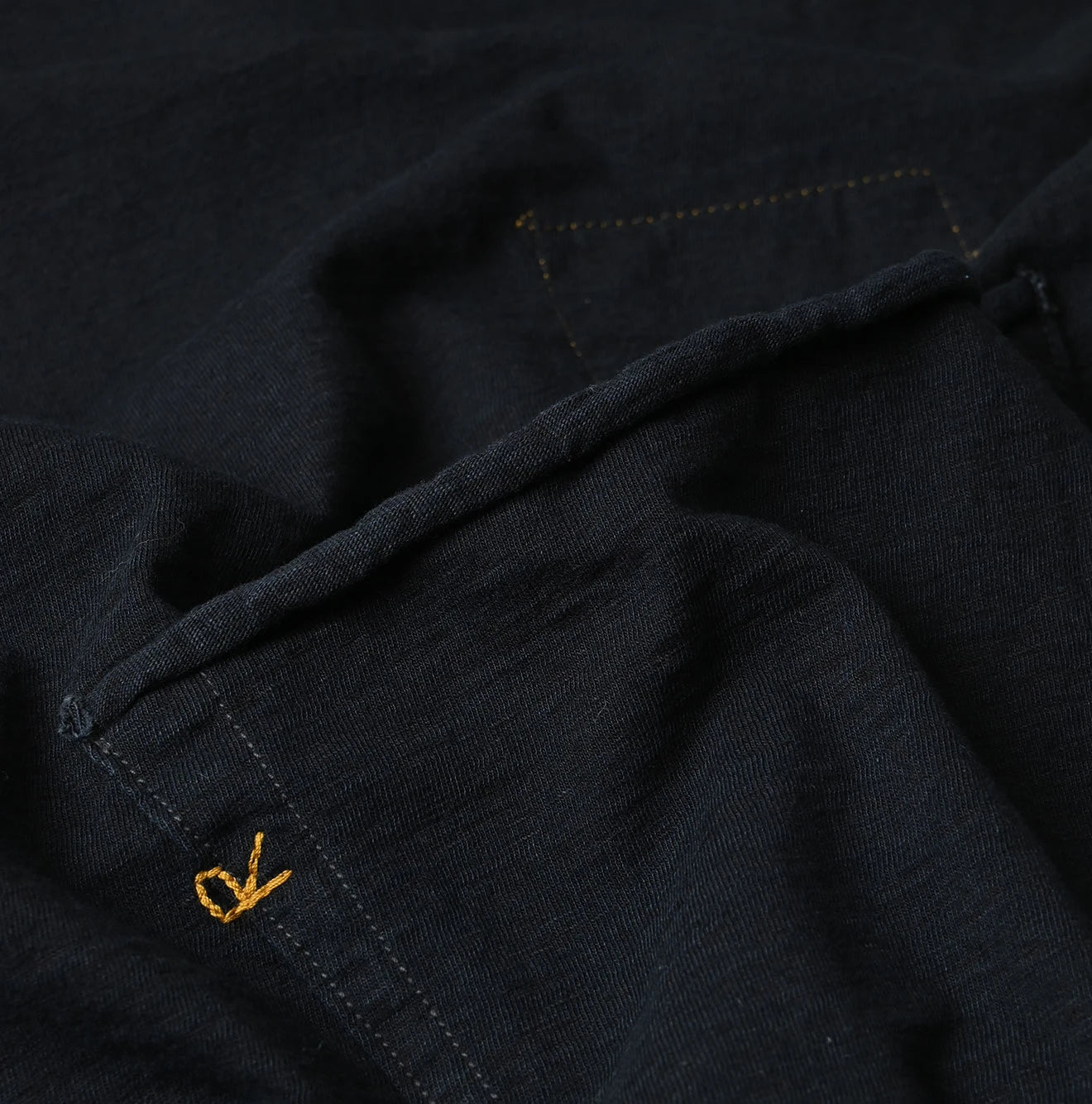 Indigo Tenjiku 9.8 Size Ocean T-shirt Detail