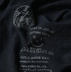 Indigo Tenjiku 9.8 Size Ocean T-shirt Detail