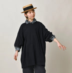 Indigo Tenjiku 9.8 Size Ocean T-shirt Female Model