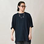 Indigo Tenjiku 9.8 Size Ocean T-shirt Male Model