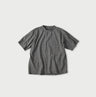 Top Tenjiku 908 Ocean T-shirt Gray Tweed Top