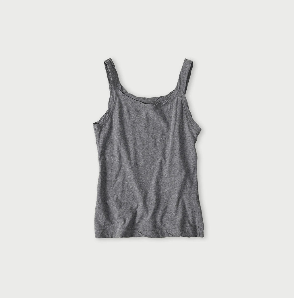 Top Thin Tenjiku Inner Camisole Gray Top