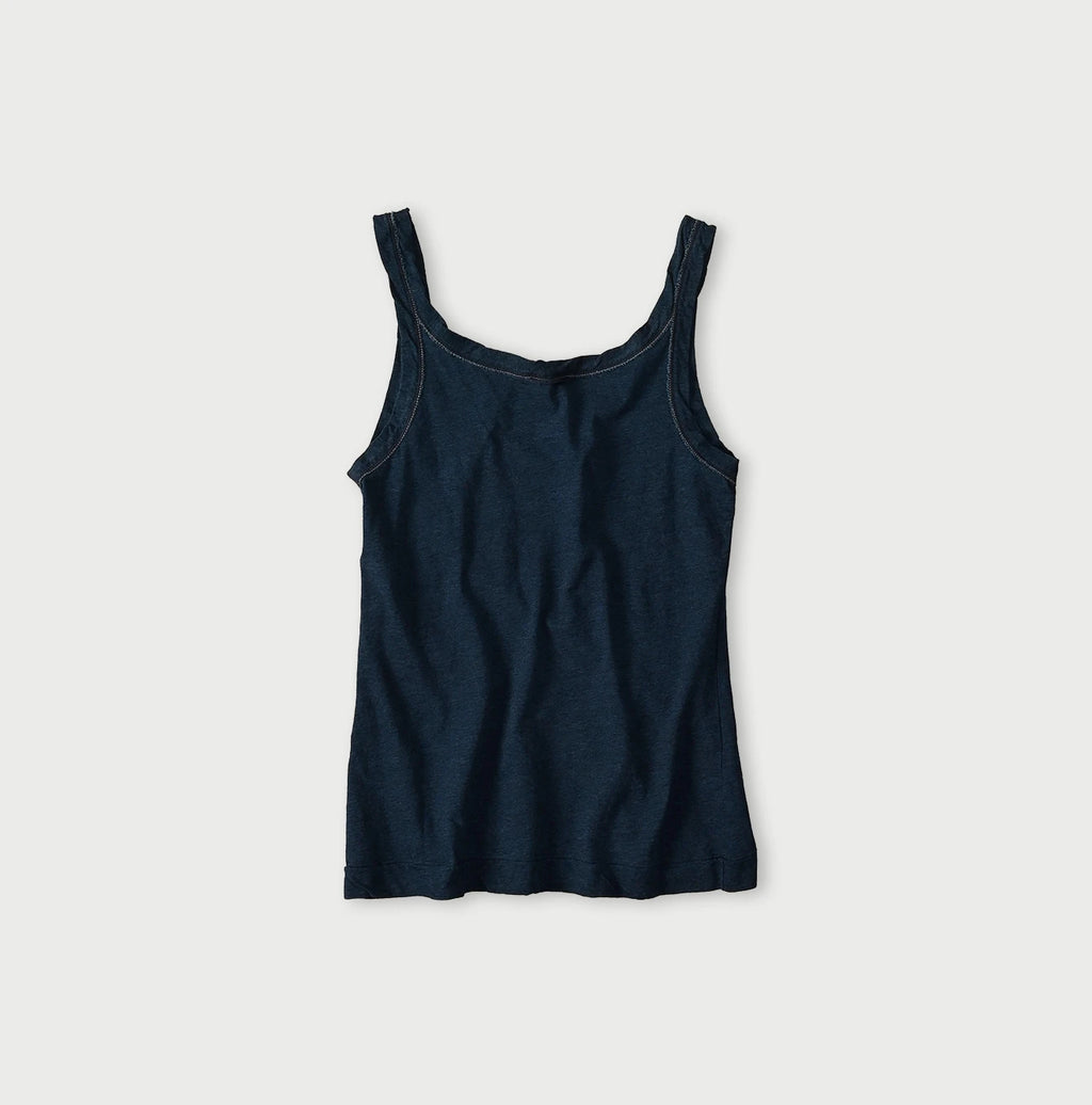 Indigo Thin Tenjiku Inner Camisole Back