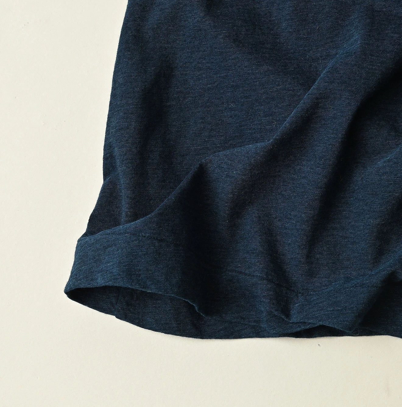 Indigo Thin Tenjiku Inner Camisole Detail
