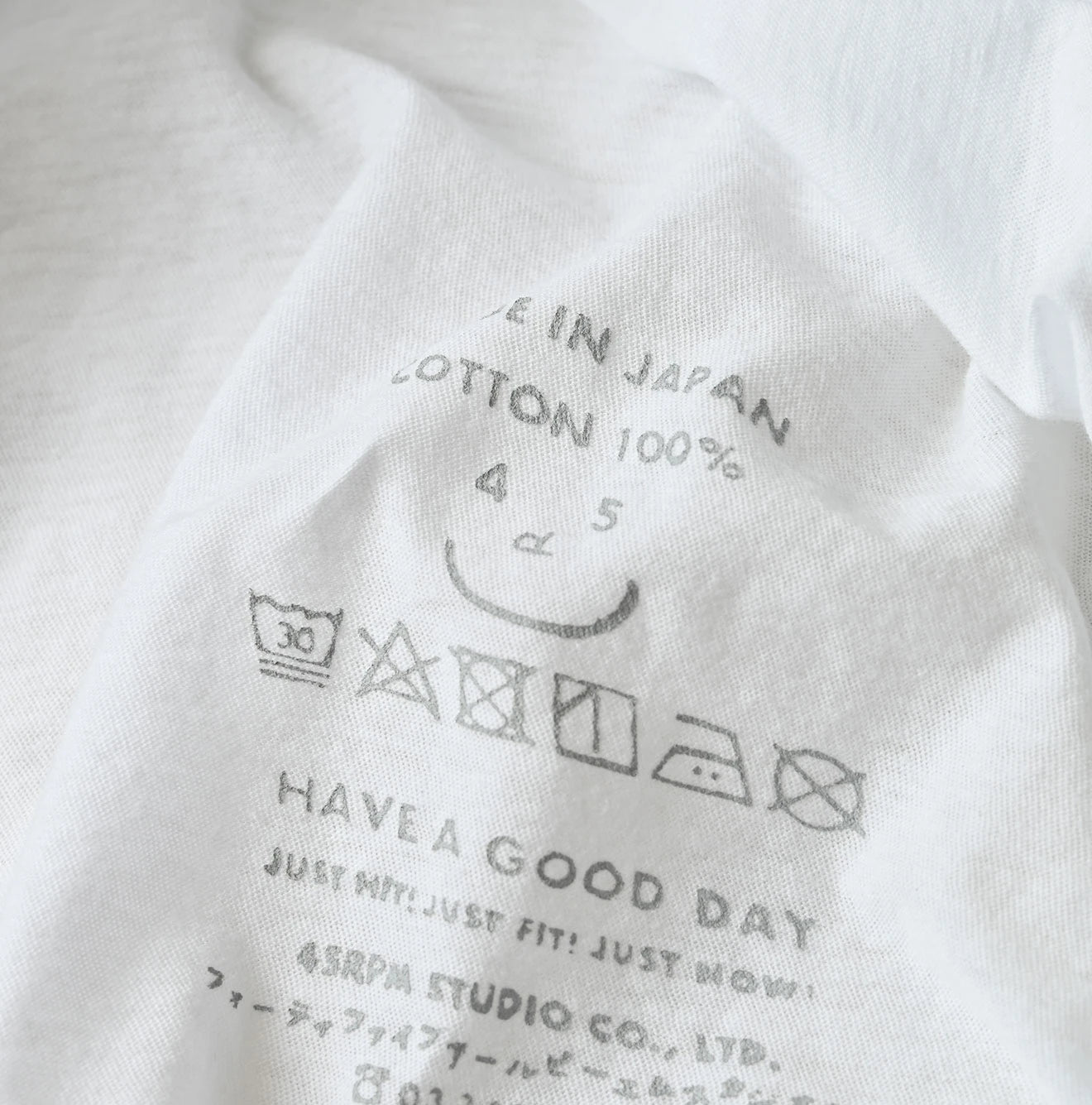 Thin Tenjiku Petit T-shirt Detail