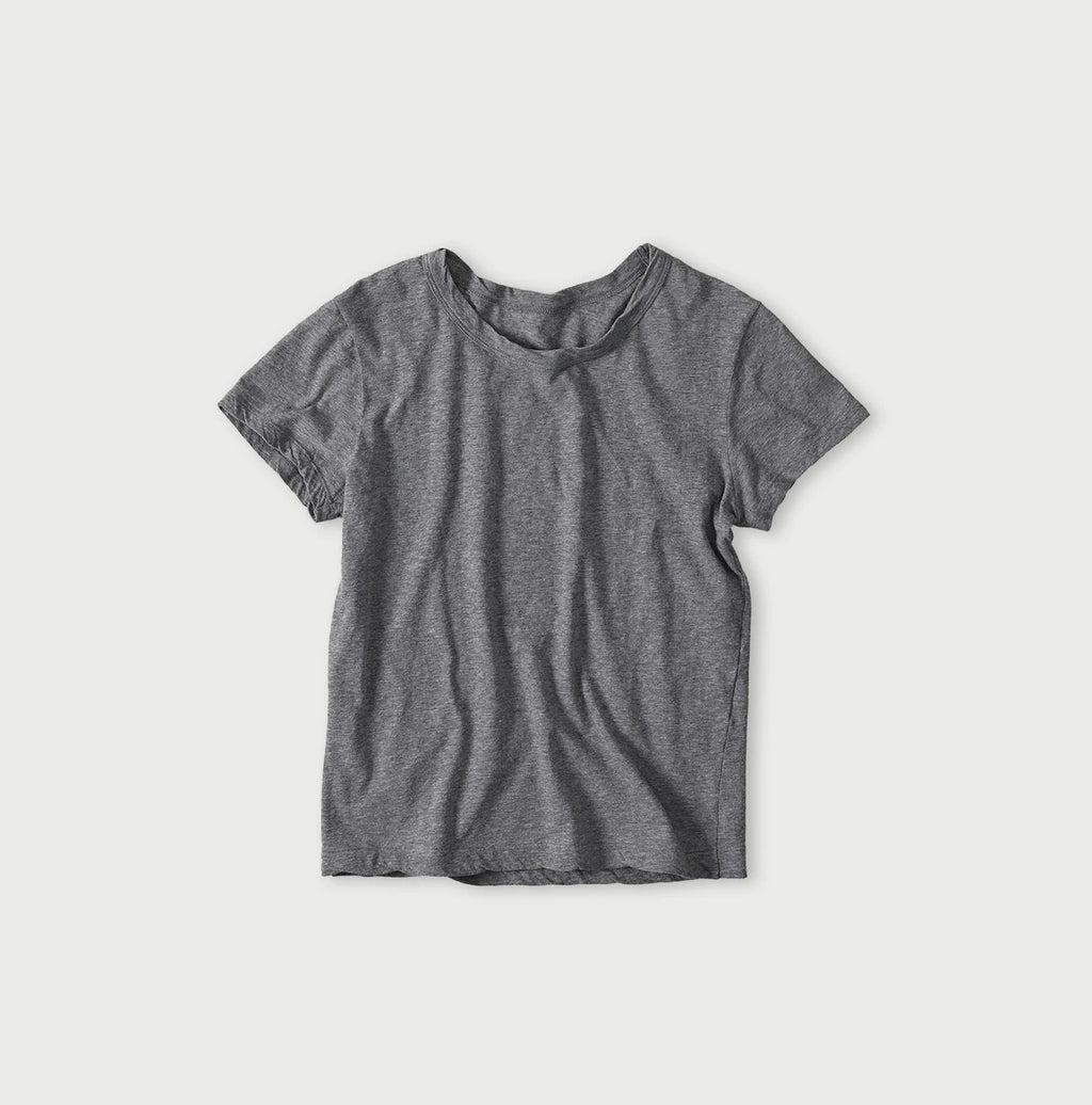 Top Thin Tenjiku Petit T-shirt Gray Top