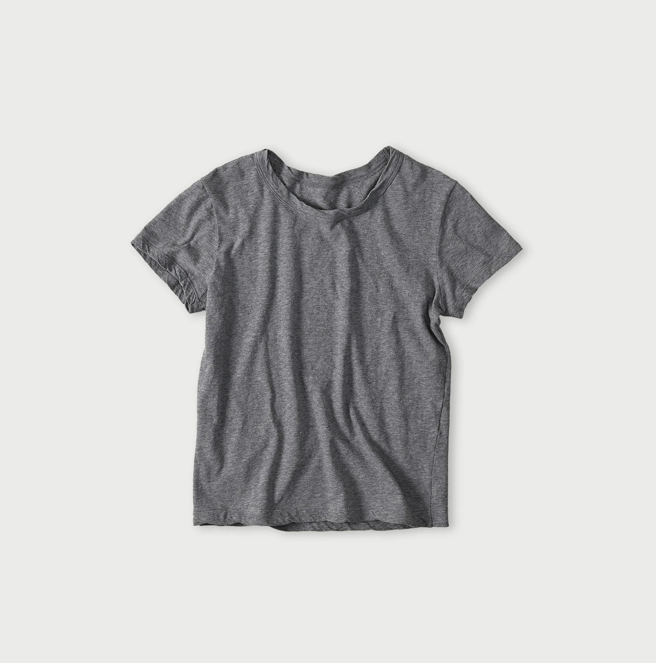 Top Thin Tenjiku Petit T-shirt Gray Top